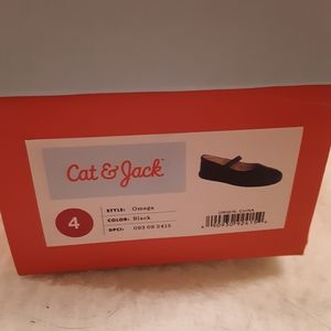 Cat & Jack black size 4 Mary Jane's